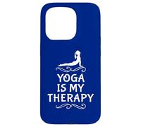 Drôle de Yoga thérapeutique instructeur Fitness Paix Amant de médiation Coque pour iPhone 15 Pro