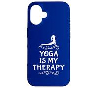 Drôle de Yoga thérapeutique instructeur Fitness Paix Amant de médiation Coque pour iPhone 16