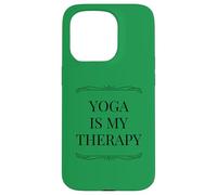 Drôle de Yoga thérapeutique instructeur Fitness Paix médiation Amour Coque pour iPhone 15 Pro