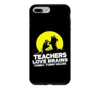 Drôle de Zombie Professeur Halloween Les Enseignants Aiment Les Cerveaux Coque pour iPhone 7 Plus/8 Plus