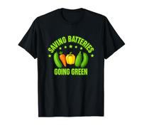 Drôle d'économie de Piles Qui Deviennent Vertes T-Shirt