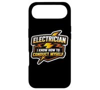 Drôle d'électricien I Know How to Conduct Myself Electricity Coque pour iPhone Air
