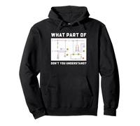 Drôle d'électricien What Part Of Don't You Understand Sweat à Capuche