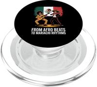 Drôle des rythmes Afro aux rythmes Mariachi Disant Femmes Hommes PopSockets PopGrip pour MagSafe