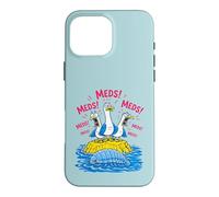 Drôle d'infirmière Mouette Scream Médicaments Pun Pilule Bug Humour médical Coque pour iPhone 16 Pro Max
