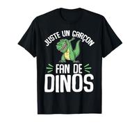 Drôle Dinosaure Un Garçon Fan De Dinos T-Shirt
