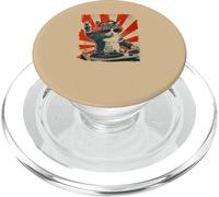 Drôle DJ Cat Disco Sound Tech Casque Musique PopSockets PopGrip pour MagSafe