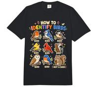 Drôle d'observation des Oiseaux Blague, Comment identifier Les Oiseaux Comfort Colors Adult Heavyweight T-Shirt