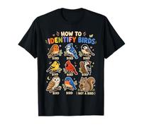 Drôle d'observation des Oiseaux Blague, Comment identifier Les Oiseaux T-Shirt