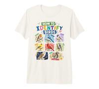 Drôle d'observation des Oiseaux Blague, Comment identifier Les Oiseaux T-Shirt Haut de Gamme