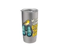 Drôle d'observation des oiseaux voyage juste un oiseau de plus humour Gobelet isotherme en acier inoxydable double paroi