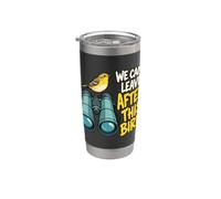 Drôle d'observation des oiseaux voyage juste un oiseau de plus humour Gobelet isotherme en acier inoxydable double paroi