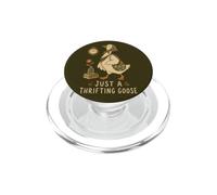 Drôle d'oie Bizarre Vintage Amoureux des Animaux PopSockets PopGrip pour MagSafe