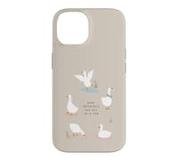 Drôle d'oie et Canard Oiseau sans Aucun Doute Pas dans Une rangée Coque pour iPhone 14