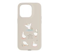 Drôle d'oie et Canard Oiseau sans Aucun Doute Pas dans Une rangée Coque pour iPhone 15 Pro