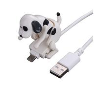 Drôle Dynamique Balançoire Hanche Chien USB Vite Mise en Charge Câble Câble De Transfert De Synchronisation De Données Câble De Charge USB pour, Type-C, Android