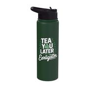 Drôle Earl Grea Tea Lover Tea Lover Tea Stainless Steel Insulated Water Bottle