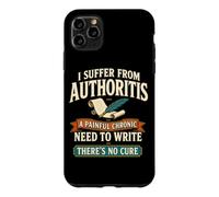 Drôle écrivain autorité romancier écriture créative Humour Coque pour iPhone 11 Pro Max