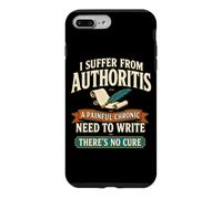Drôle écrivain autorité romancier écriture créative Humour Coque pour iPhone 7 Plus/8 Plus