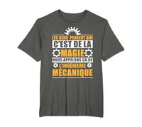Drôle Engineer Ingénieur Dictons Magie Ingénieur Mécanique T-Shirt