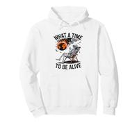 Drôle et Abstrait Quel Temps pour être Vivant Sweat à Capuche