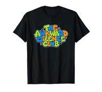 Drôle et coloré The Awkward Silence Club Déclaration T-Shirt