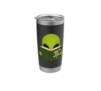 Drôle et mignon Comment acheter Bitcoin Aliens Crypto Lovers Gobelet isotherme en acier inoxydable double paroi