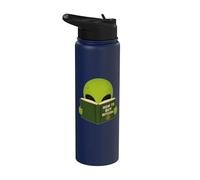 Drôle et mignon Comment acheter Bitcoin Aliens Crypto Lovers Stainless Steel Insulated Water Bottle