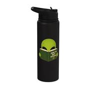 Drôle et mignon Comment acheter Bitcoin Aliens Crypto Lovers Stainless Steel Insulated Water Bottle