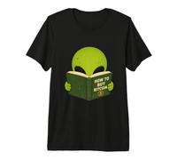 Drôle et Mignon Comment Acheter Bitcoin Aliens Crypto Lovers T-Shirt Haut de Gamme