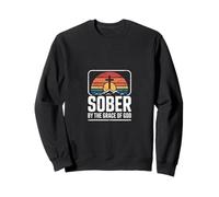 Drôle et sobriété, par la grâce de Dieu, Dit rétablissement Sweatshirt