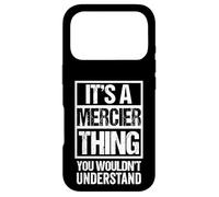 Drôle: Famille Mercier | Nom | It's A Mercier Thing Coque pour iPhone 17 Pro