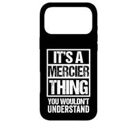 Drôle: Famille Mercier | Nom | It's A Mercier Thing Coque pour iPhone 17 Pro Max