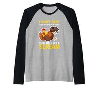 Drôle Farting Joke I Don't Fart I Just Whisper in My Pants Manche Raglan
