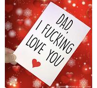 Drôle Fête des Pères Carte Drôle Fête des Pères Papa Drôle Carte Drôle Carte pour Fête des Pères Papa Carte Love You Papa Fantaisie Gouaille Gros Mots Carte PC122