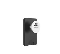 Drôle gallois qui dit Dragon du Pays de Galles Oh! Qu'est-ce qui se passe ? Argot PopSockets PopWallet pour MagSafe