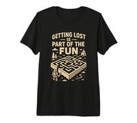 Drôle Gamer Citation RPG Aventure Humour Labyrinthe Chevalier Jeu Fun T-Shirt Haut de Gamme