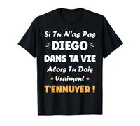 Drôle garçon Si Pas Diego Prénom Rigolo Humour Diego T-Shirt
