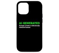 Drôle généré par l'IA pour créer Un Artiste Humain ridiculement talentueux Coque pour iPhone 12/12 Pro