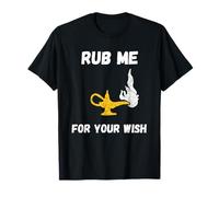 Drôle Génie Lampe Souhaits Aladin Costume T-Shirt