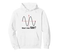 Drôle Géométrie Humour Math Pun Quel est Votre Graphique d'onde sinusoïdale Sweat à Capuche