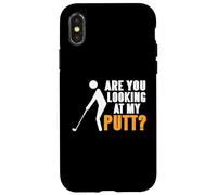 Drôle Golf Regarde Mon Putt Blague Fans Coque pour iPhone X/XS
