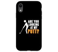 Drôle Golf Regarde Mon Putt Blague Fans Coque pour iPhone XR