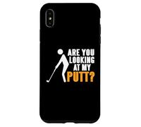 Drôle Golf Regarde Mon Putt Blague Fans Coque pour iPhone XS Max