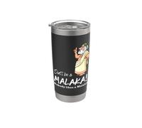 Drôle grec Don't be a Malaka Nobody likes Malaka Sarcastic Gobelet isotherme en acier inoxydable double paroi