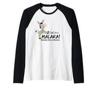 Drôle Grec Don't be a Malaka Nobody Likes Malaka Sarcastic Manche Raglan