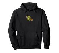Drôle Grenouille Boba Tea Drinker Caffeine Gen Z Humour Graphic Sweat à Capuche