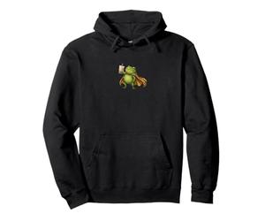 Drôle Grenouille Boba Tea Drinker Caffeine Gen Z Humour Graphic Sweat à Capuche