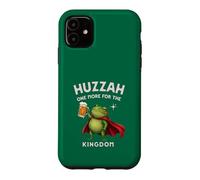 Drôle Grenouille Chevalier Huzzah for The Kingdom Beer Ale Buveur Coque pour iPhone 11