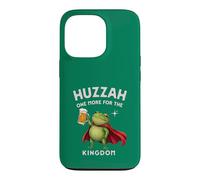 Drôle Grenouille Chevalier Huzzah for The Kingdom Beer Ale Buveur Coque pour iPhone 13 Pro